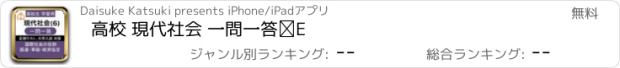 おすすめアプリ 高校 現代社会 一問一答⑥