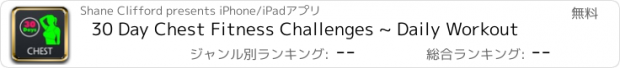 おすすめアプリ 30 Day Chest Fitness Challenges ~ Daily Workout