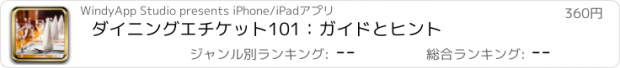 おすすめアプリ ダイニングエチケット101：ガイドとヒント