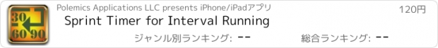 おすすめアプリ Sprint Timer for Interval Running