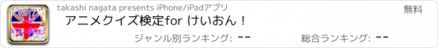 おすすめアプリ アニメクイズ検定　for けいおん！