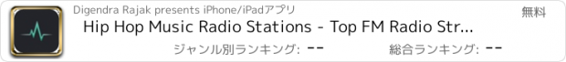 おすすめアプリ Hip Hop Music Radio Stations - Top FM Radio Streams with 1-Click Live Song Video Search