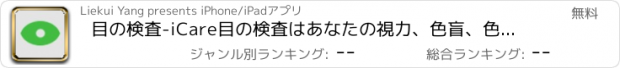 おすすめアプリ 目の検査-iCare目の検査はあなたの視力、色盲、色弱などをテストできます.