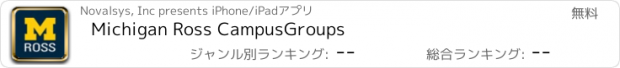 おすすめアプリ Michigan Ross CampusGroups