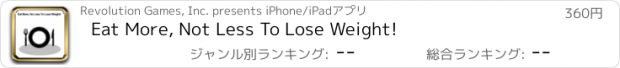 おすすめアプリ Eat More, Not Less To Lose Weight!