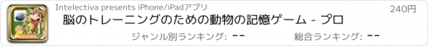 おすすめアプリ 脳のトレーニングのための動物の記憶ゲーム - プロ