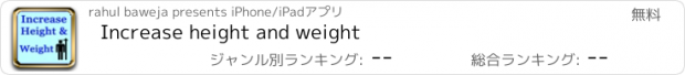 おすすめアプリ Increase height and weight