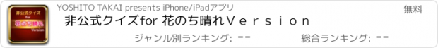 おすすめアプリ 非公式クイズfor 花のち晴れ　Ｖｅｒｓｉｏｎ