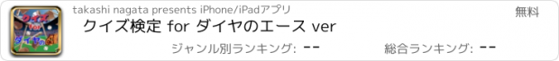 おすすめアプリ クイズ検定 for ダイヤのエース ver