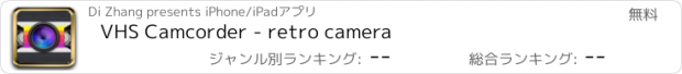 おすすめアプリ VHS Camcorder - retro camera