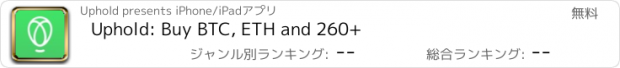 おすすめアプリ Uphold: Buy BTC, ETH and 260+