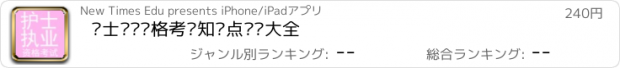 おすすめアプリ 护士执业资格考试知识点总结大全