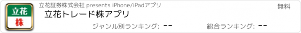 おすすめアプリ 立花トレード株アプリ