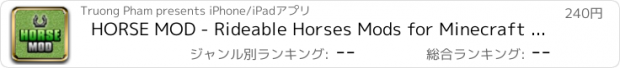 おすすめアプリ HORSE MOD - Rideable Horses Mods for Minecraft PC Guide Edition