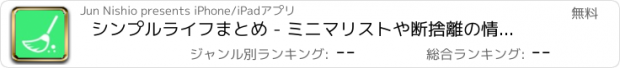 おすすめアプリ シンプルライフまとめ - ミニマリストや断捨離の情報をお届け