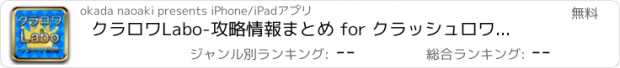 おすすめアプリ クラロワLabo-攻略情報まとめ for クラッシュロワイヤル