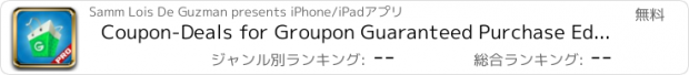 おすすめアプリ Coupon-Deals for Groupon Guaranteed Purchase Edition