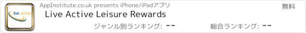 おすすめアプリ Live Active Leisure Rewards