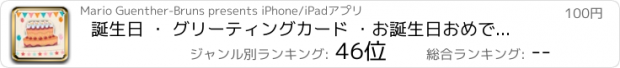 おすすめアプリ 誕生日 ・ グリーティングカード ・お誕生日おめでとうございます