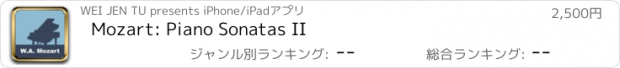 おすすめアプリ Mozart: Piano Sonatas II