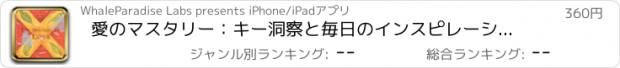 おすすめアプリ 愛のマスタリー：キー洞察と毎日のインスピレーションと実用ガイドカード