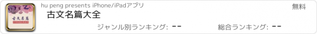 おすすめアプリ 古文名篇大全