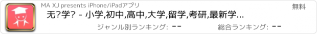 おすすめアプリ 无忧学习 - 小学,初中,高中,大学,留学,考研,最新学习资讯