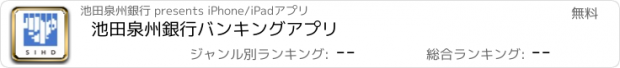 おすすめアプリ 池田泉州銀行バンキングアプリ