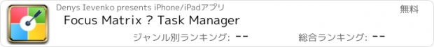 おすすめアプリ Focus Matrix – Task Manager