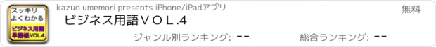 おすすめアプリ ビジネス用語ＶＯＬ.4