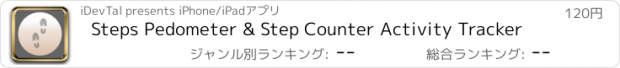 おすすめアプリ Steps Pedometer & Step Counter Activity Tracker