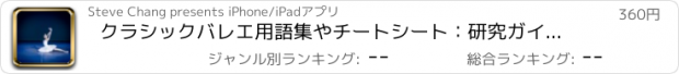 おすすめアプリ クラシックバレエ用語集やチートシート：研究ガイドとコース