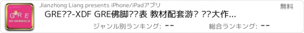 おすすめアプリ GRE词汇-XDF GRE佛脚词汇表 教材配套游戏 单词大作战系列