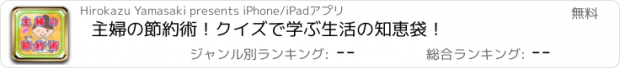 おすすめアプリ 主婦の節約術！クイズで学ぶ生活の知恵袋！