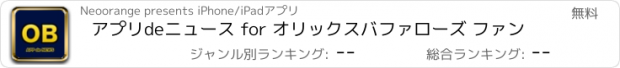 おすすめアプリ アプリdeニュース for オリックスバファローズ ファン