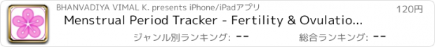 おすすめアプリ Menstrual Period Tracker - Fertility & Ovulation Tracker and Period Calendar