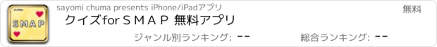 おすすめアプリ クイズforＳＭＡＰ 無料アプリ