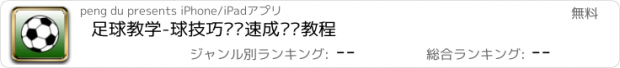 おすすめアプリ 足球教学-球技巧战术速成视频教程