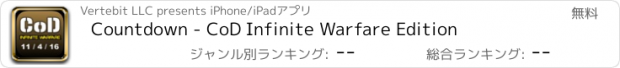 おすすめアプリ Countdown - CoD Infinite Warfare Edition