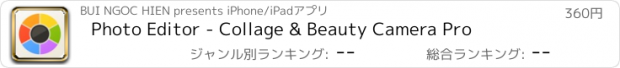 おすすめアプリ Photo Editor - Collage & Beauty Camera Pro