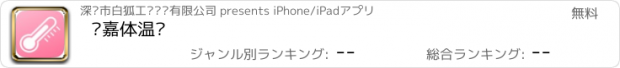 おすすめアプリ 皕嘉体温计