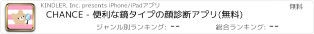 おすすめアプリ CHANCE - 便利な鏡タイプの顔診断アプリ(無料)