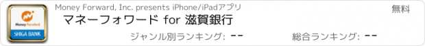 おすすめアプリ マネーフォワード for 滋賀銀行