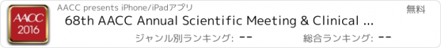 おすすめアプリ 68th AACC Annual Scientific Meeting & Clinical Lab Expo