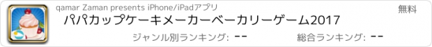おすすめアプリ パパカップケーキメーカーベーカリーゲーム2017
