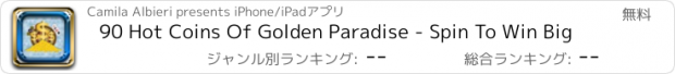 おすすめアプリ 90 Hot Coins Of Golden Paradise - Spin To Win Big