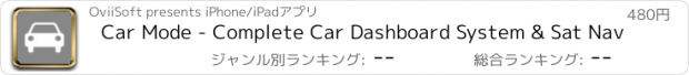 おすすめアプリ Car Mode - Complete Car Dashboard System & Sat Nav