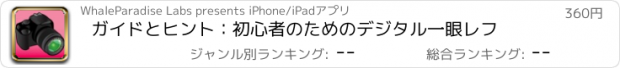 おすすめアプリ ガイドとヒント：初心者のためのデジタル一眼レフ