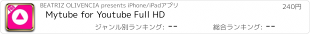 おすすめアプリ Mytube for Youtube Full HD