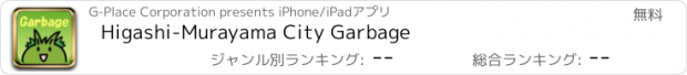おすすめアプリ Higashi-Murayama City Garbage